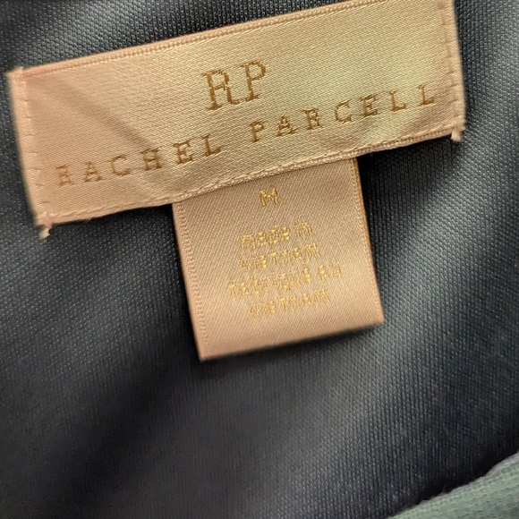 Rachel Parcell designer green long sleeve fitted midi dress Size Medium - Picture 5 of 6